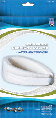 Scott Specialties Sport-Aid Cervical Collar Medium Density One Size Fits Most One Piece 2-1/2 Inch Height 12 to 22 Inch Circumference - SA4518 NAT UN