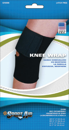 Scott Specialties Sport-Aid Knee Sleeve Large Slip-On 15 to 17 Inch Circumference Left or Right Knee - SA9067 BLU LG