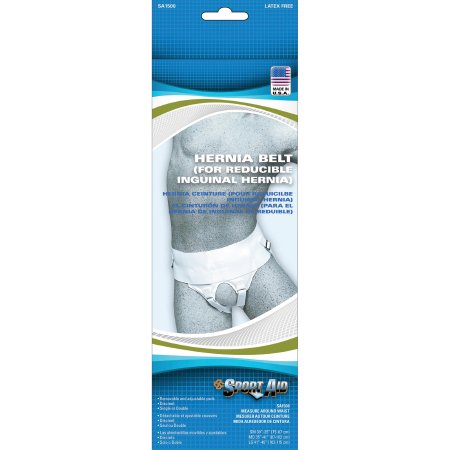 Sport-Aid - Hernia Belt Large - SA1500 WHI LG
