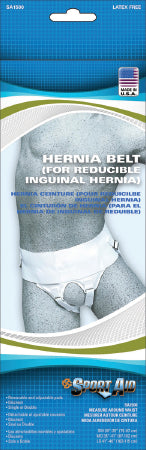 Scott Specialties Sport-Aid Hernia Belt Small - SA1500 WHI S