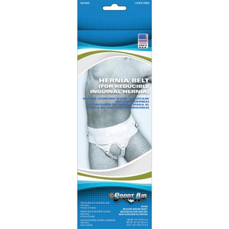 Sport-Aid - Hernia Belt Small - SA1500 WHI SM