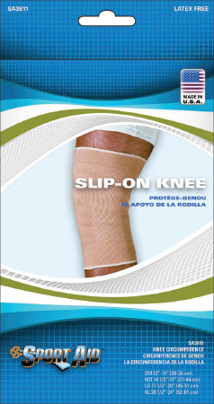 Scott Specialties Sport-Aid Knee Sleeve Large Slip-On 11 Inch Length Left or Right Knee - SA3611 BEI LG