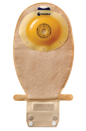 Coloplast SenSura EasiClose Filtered Ostomy Pouch One-Piece System 11 1/2 Inch Length, Maxi 1 Inch Stoma Drainable Convex Light, Pre-Cut - 15623