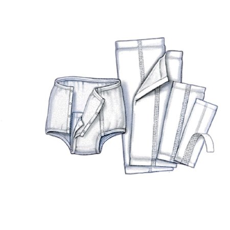 Cardinal Handi-Care Incontinence Liner 17 Inch Length Moderate Absorbency Polymer One Size Fits Most Unisex Reusable - 965B20