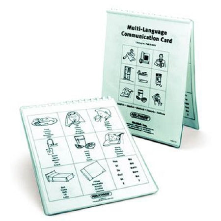 Patterson Medical Supply Performance Health Communication Cards - 563119