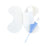 Cath-Secure Plus - Catheter Tube Holder 2-1/2 Inch Long Tab, Butterfly Base - 5445-6