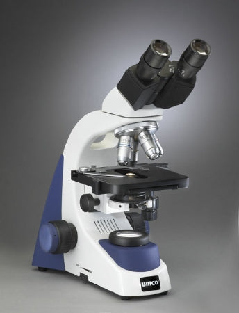 United Products & Instruments G380 Series Medical / Veterinary Practice Microscope Binocular Achromat 4X, 10X, 40X, 100X Mechanical Stage - G380