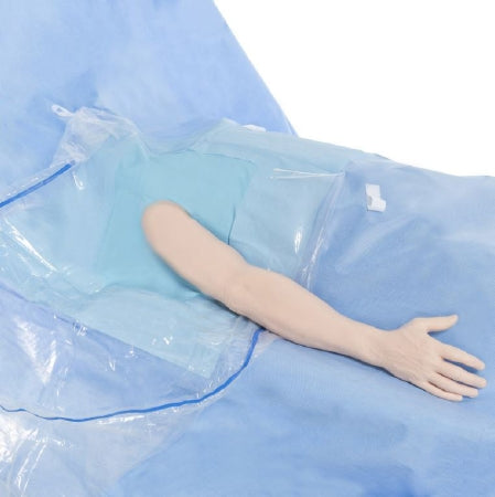 O&M Halyard Inc Orthopedic Drape Shoulder Arthroscopy Drape 100 W X 62 L Inch Sterile - 89558
