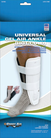 Scott Specialties Sport-Aid Ankle Support One Size Fits Most Hook and Loop Closure Left or Right Foot - SA7400 WHI LO