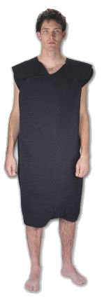 Humane Restraint - Safety Restraint Smock One Size Fits Most 6-Strap Hook and Loop Closure - HSS-100