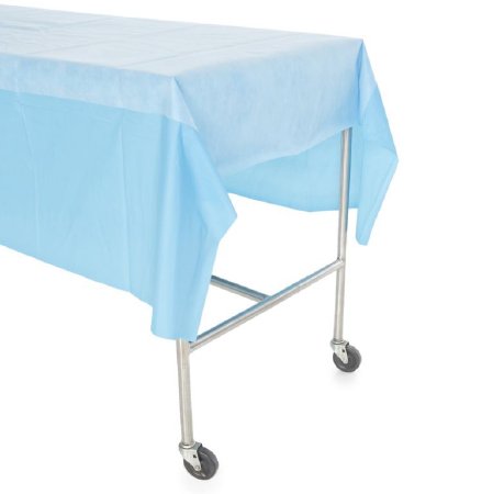 O&M Halyard Inc Table Cover 90 L X 60 W Inch Back Table - 89564