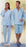 Fashion Seal Uniforms Pajama Shorts 3 X-Large Light Blue Male - 7837-3XL