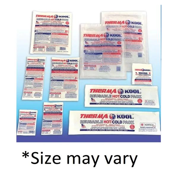 Nortech Labs Inc Compress Hot/Cold Therma-Kool 4X6" Gel Reusable Each, 200 Ea/Ca - TK46200