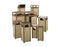 Lagasse Trash Can 48 Gallon Square Brown Plastic - RCPR48HT201PL