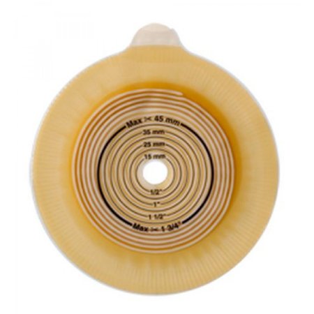 Assura - Ostomy Barrier Trim to Fit, Extended Wear Pectin Based Adhesive 60 mm Flange Blue Code System 5/8 to 1-3/4 Inch Opening - 12719