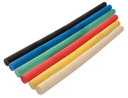 Fabrication Enterprises Cando Twist-n-Bend Exercise Resistance Bar Set Assorted Colors From 2X-light to X-heavy - 10-1536