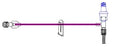 ICU Medical Extension Set 5.5 Inch Tubing DEHP-Free - B9038