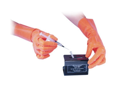 Biodex Medical Systems Syringe Recapper Plastic, 2.75 X 3.25 Inch - 008-300