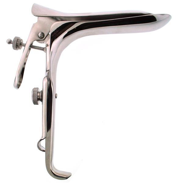 Hermann Medizentechnik Speculum Vaginal Graves 1-3/8X4" Medium Right Side Open/101X35Mm Ss Ea - BR70-11022