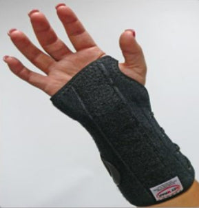 Professional Products Talon V Wrist Support Vinyl Left Hand Black X-Large / 2X-Large - 11424-55