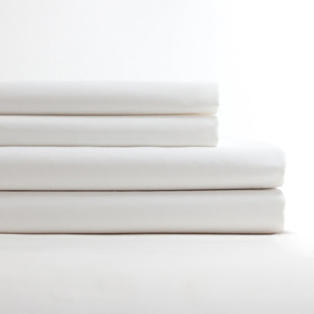 Standard Textile - Bed Sheet Fitted Sheet 60 X 80 Inch Cotton 60% / Polyester 40% Reusable - 03542100