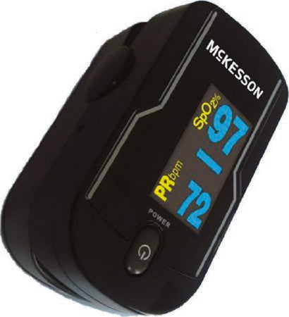 McKesson McKesson Fingertip Pulse Oximeter Battery Operated Without Alarm - 16-93651