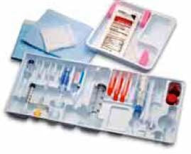 Smiths Medical Portex Epidural Tray Single Shot Tuohy, Fixed Wing 18 Gauge 3-1/2 Inch - 4971-18