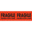Tabbies "FRAGILE HANDLE WITH CARE", (Fluorescent Red) - 3" H x 10" W, 250 per Roll - 43578