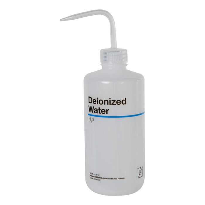 US Plastic Corp. Thermo Scientific Nalgene Right-to-Understand Safety Wash Bottles with Dispensing Nozzle - 500 mL