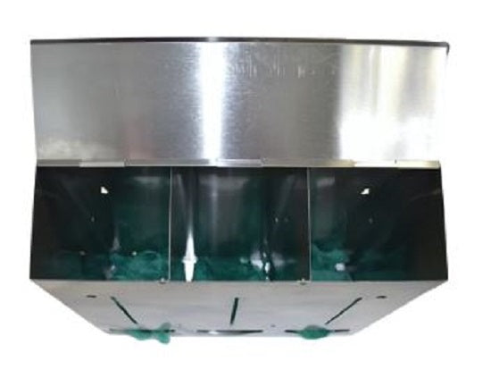Omnimed Stainless Steel Bulk PPE Dispensers (Single, Double, Triple & Quad Options)
