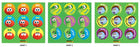 Tabbies VeggieTales Sight Words - 3-1/2" x 5" Cards, 5 packs Per Box - 28481