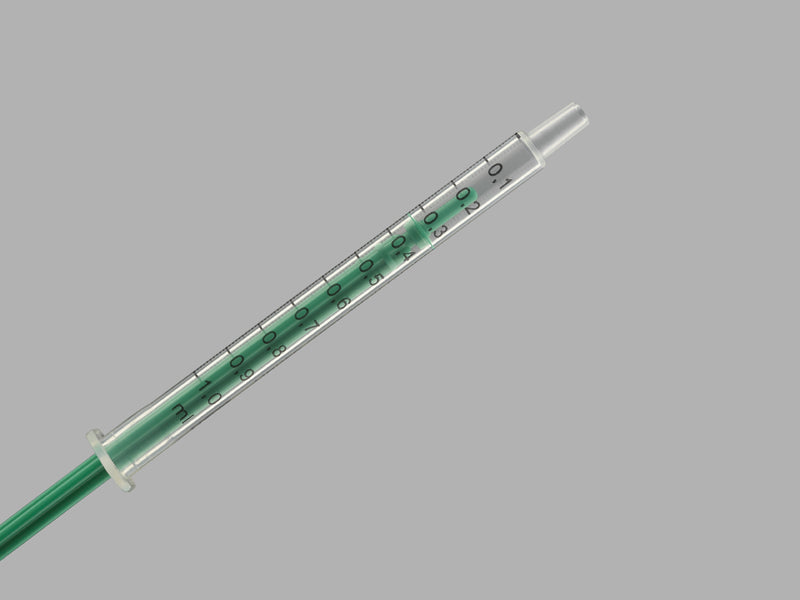 Cook Medical Cook Contrast Syringe 1 mL Individual Pack Catheter Tip Without Safety - G19871