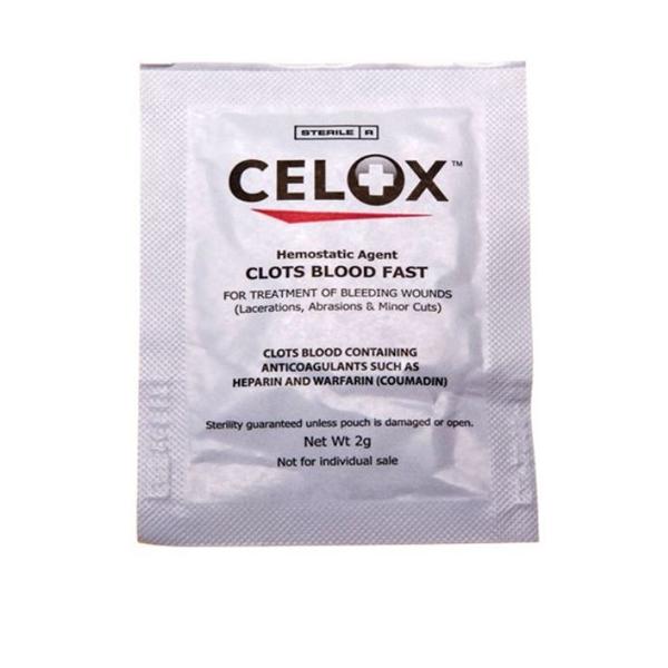 Medtrade Products Granules Hemostatic Celox 2Gm 10/Bx, 50 Bx/Ca - 0711GNS