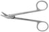 BR Surgical - Wire Cutting Scissors 4-3/4 Inch Length Finger Ring Handle Angled Blunt Tip / Blunt Tip - BR08-83112
