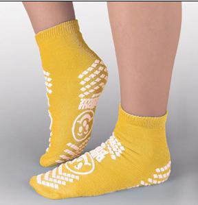Principle Business Enterprises Pillow Paws Slipper Socks X-Large Yellow - 3912-001