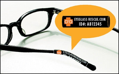 Eyeglass Rescue Identification And Protection Eyeglass Sleeves - 1000