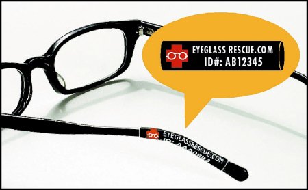 Eyeglass Rescue Identification And Protection Eyeglass Sleeves - 1001