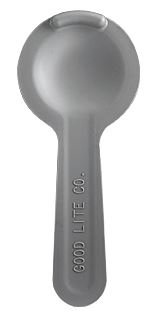 GOOD-LITE - Eye Occluder 6 Inch Handheld Style Cupped Gray Plastic - 700544