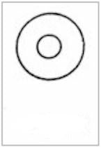 Nu-Hope Laboratories Ostomy Barrier 7/8 X 2 Inch Stoma Size 54 - 4307