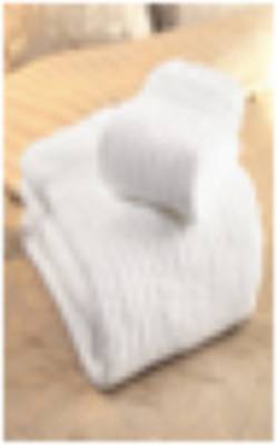 Centenium Core - Bath Towel 30 X 54 Inch Cotton 90% / Polyester 10% White Reusable - 46811100
