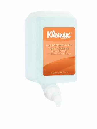 Kimberly Clark Kleenex Antimicrobial Soap Foaming 1,000 mL Dispenser Refill Bottle Unscented - 91554