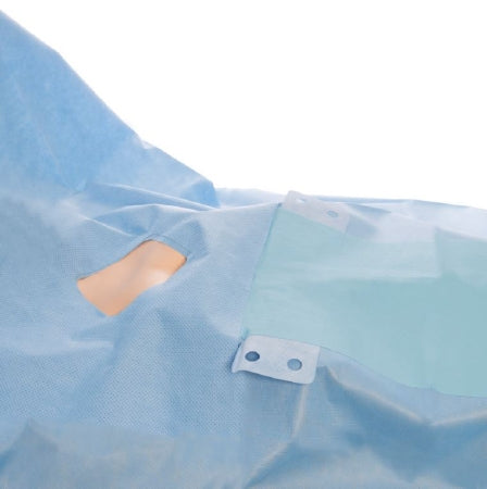 O&M Halyard - EENT Drape Thyroid Drape 76 W X 124 L Inch Sterile - 89539