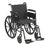 drive Cruiser III - Lightweight Wheelchair Dual Axle Full Length Arm Elevating Legrest Black Upholstery 18 Inch Seat Width Adult 300 lbs. Weight Capacity - K318DFA-ELR