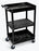 Luxor - Utility Cart 3-1/2 X 18 X 24 Inch Black 11-3/4 Inch Spacing - STC121-B
