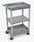 Luxor Utility Cart 18 X 24 X 38 Inch 3 Shelves Gray - STC121-G