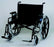 Regency XL 2000 Heavy Duty - Bariatric Reclining Wheelchair Dual Axle Full Length Arm Swing-Away Elevating Legrest Black Upholstery 32 Inch Seat Width Adult 700 lbs. Weight Capacity - 67322050R