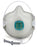 Moldex-Metric Moldex Particulate Respirator Mask N100 Cup Elastic Strap Medium / Large White - 2730N100