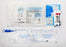 Cure Medical Cure Catheter Intermittent Catheter Kit Closed System / Straight Tip 14 Fr. Without Balloon - CS14