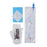 Cure Catheter - Intermittent Catheter Kit Closed System / Straight Tip 16 Fr. Without Balloon - CS16