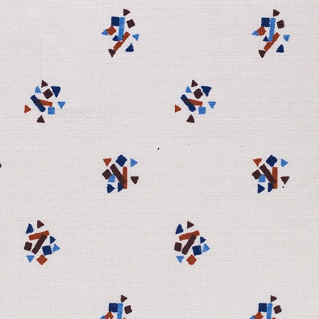 Standard Textile Patient Exam Gown Large Adult Kaleidoscope Blue Print - 74GG3434